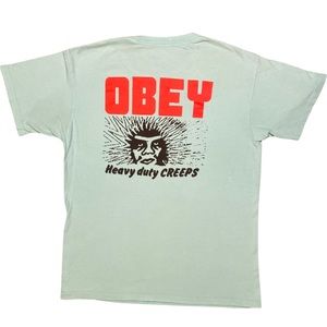 Light blue Obey t-shirt (M)